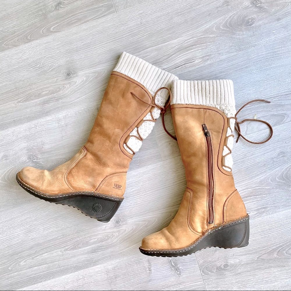 UGG boots platforms great condition